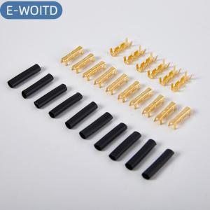 E-WOITD 200 chiếc chốt đầu cuối chữ U 453 đầu nối dây đầu nối đầu nối lạnh răng nhỏ có ống co nhiệt 0.5-1 5mm2