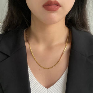 KALUNG TITANIUM RANTAI PRIA MODEL SISIK ULAR ANTI KARAT ANTI LUNTUR TERBARU