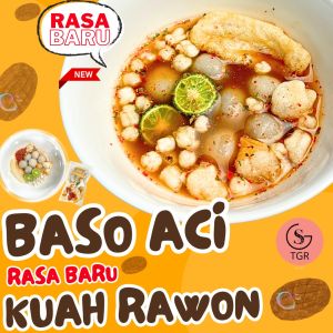 [KUAH RAWON] 1 Bungkus Baso Aci Kuah Rawon Instan