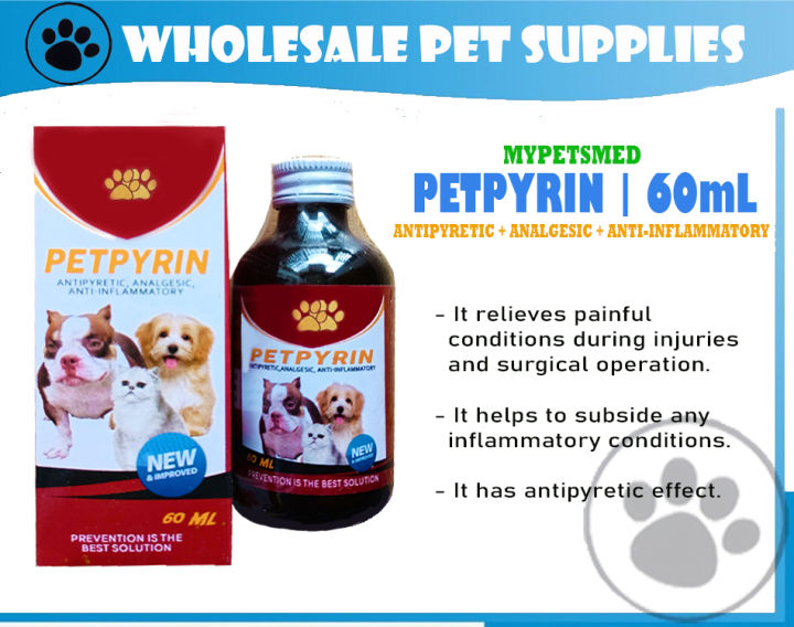 Anti Inflammatory Dogs And Pain Meds PETSMED PETPYRIN (Antipyretic