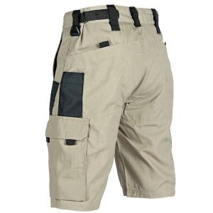 FUGUINIAO Men Tactical Cargo Shorts Casual Multi Pocket Army Military Outdoor Calf Length Short Jogger Tactical Pants