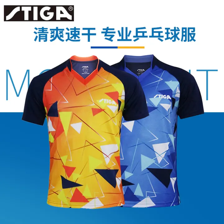 STIGA%20Stika%20table%20tennis%20uniform%20V-neck%20shirt%20for%20men%20and%20women%20Stica%20short%20sleeve%20T-shirt%20professional%20sports%20uniform%20-%20Image%205