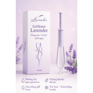 [ 02 ống ] Gel inner Lavender vệ sinh phụ nữ.