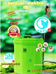 sprayer elektrik 18&16L Zack SNI Alat elektrik Siram Mesin Easy taking Semprot  Pertanian GARANSI3 bulan