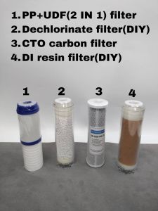 Aquarium Water Filter#13 /4-STAGE FOR AQUARIUM DESIGN Remove Chlorine & Water Aligment WATER FILTER /Water Filtration