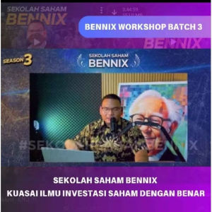 Sekolah Saham Bennix Buku Kelas Investasi Saham untuk Pemula Belajar Analisis Fundamental & Trading!