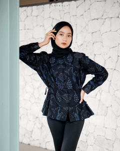 Laskala Batik Women Blouse Serut Pedro W01BA02P