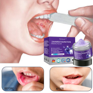 Teeth Whitening Powder Tooth Clean Teeth Fresh Breath Gum Restoration Tooth Powder Stain Removal