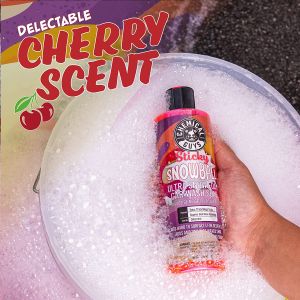 Chemical Guys Sticky Snowball Ultra Snow Foam Car Wash Soap (500ml / 473ml) - Cherry Scent