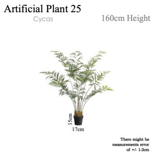 [WITH FREE GIFT] Cycas Artificial Plant Artificial Tree Free Planter Basket Free Plastic Plant Pot Indoor Plant Indoor Decoration Home Decor Fake Plant Tree Decor Tall Plant Pokok Hiasan Pokok Palsu Plant Decor Living Room Entrance Office