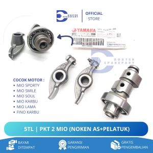 5TL (PROMO) PAKET 2 HEMAT NOKEN AS + PLATUK MIO SPORTY SMILE SOUL KARBU / KEM / BATANG KEM / TEMLAR