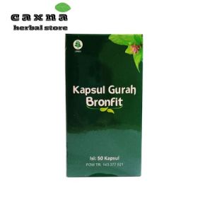 Kapsul Gurah Bronfit isi 50 Asli Naturafit Harga Promo Original
