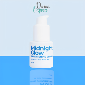 DERMA EXPRESS Midnight Glow Brightening Serum Mengatasi Flek Hitam Pada Wajah Dan Mencerahkan Wajah