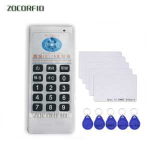 Handheld Frequency 125Khz-13.56MHZ Copier Duplicator Cloner RFID NFC IC card reader & writer Programmer Key fob Cards Reader