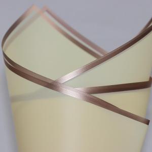 20PCS 58*58cm Waterproof Flower Wrapping Paper Flower Bouquet Wrapper Flower Packaging Paper Gift Packaging Sheets Two-Sided Colored Gold Border for Florist Handmade DIY Gift Packaging