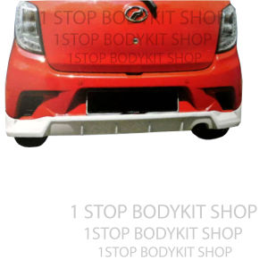 PERODUA AXIA 14-16 (SE) REAR SKIRT(SPORTIVO)FIBER(FIBERGLASS)SKIRT LIP BODYKIT