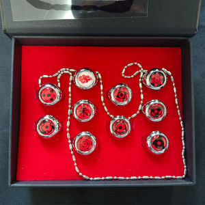 Anime Naruto peripheral ninja suit ring Xiao Organization Uchiha Itachi Sasuke ring Zhu Naruto Tsunade necklace