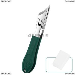 [COD] ZHONGYI0 Nail Clipper Slant Mouth Anti Splash Pointed Nail Clippers Large Diagonal Sharp Nail Clipper Nail Scissors For Nail Grooves