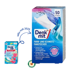 Giấy hút màu và chống phai màu quần áo Denkmit HÀNG CHUẨN ĐỨC