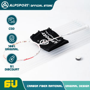 ALP HQ 6u Up To 32lbs Badminton Racket Official Authentic Flagship Ultra-light Full Carbon ALPSPORT