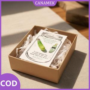 CANAMEK✨ Nhựa Mini Pickle Keychain Cảm Xúc Dưa Chuột Mặt Dây Chuyền Dễ Thương Quyến Rũ Cho Trường Học Túi Trang Trí Quà Tặng