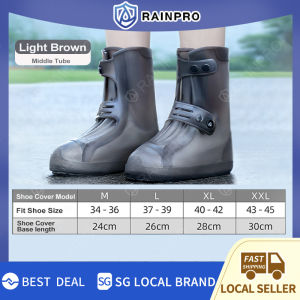 RAINPRO Waterproof Shoe Covers – Anti-Slip Thickened Wear-Resistant for Men Women & Kids