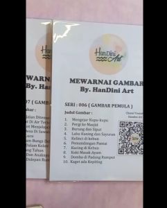 Mewarnai Gambar PEMULA Bersama Bunda HanDini Kertas mewarnai Gambar Jadi Tutorial Scan Barcode Belajar Mewarnai
