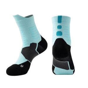NBA Men Sports Socks Hyper Elite Basketball Socks Breathable Middle Tube Athletic Socks
