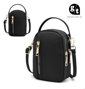 AGS Tas selempang wanita mini - Tas slempang wanita ootd Multifungsi - Sling Bag mini cewek lucu Tas remaja Tas HP DAN DOMPET