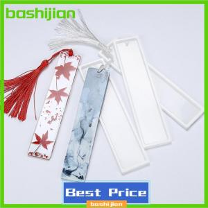 Bashijian Rectangle Silicone Bookmark Mold DIY Making Epoxy Resin Jewelry DIY Craft Mould
