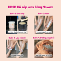 Sáp wax lông ấm dạng hũ đa năng Nowax màu Ngọc trai PEARL SILK hũ sắt 400g. 