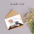 (Isi 50 Pcs) Happy Graduation Card / Kartu Ucapan Selamat Kelulusan / Wisuda Ukuran 9,5x6,3cm. 