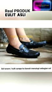 COD - SEPATU KANTOR KERJA KULIT PREMIUM/PANTOPEL/SOL TANAM / MOCCASIN