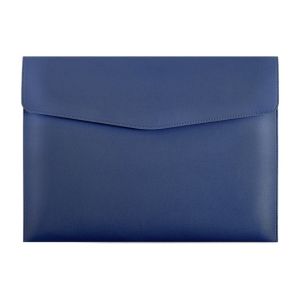 GOFIDIN Large Capacity Leather Document Pouch Leather A4 Briefcase School Office Supplies File Bag Women Men