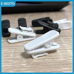 【E-WOITD】 10 Pcs Cable Cord Clamp Headset Clamp Collar Clip Rotating Clamps Headphone Cable Clips Earphone Winder Accessories