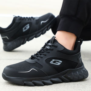 Anti-Slip Work Safety Shoes Men Steel Toe Work Shoes Protective Boots Anti-smash Breathable Work Sneakers Indestructible Shoes