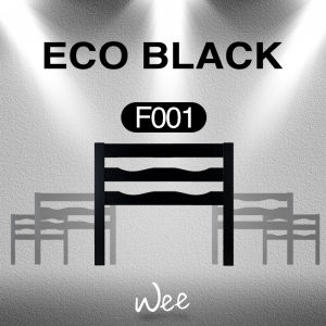 Wee Signature - Eco Series (Black) Single 915x1900 | Wooden Bedframe with Solid Wood (F006)