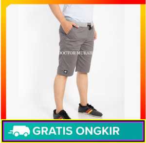 Celana pendek chino pinggang karet/ rib/ rip / terbaru