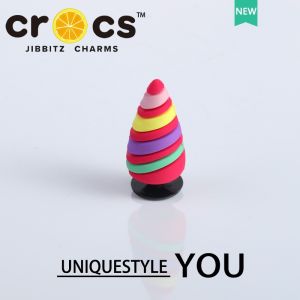 Jibbitz cross charms 3D Stereo Shoe Buckle Rainbow Unicorn Cute Cartoon Shoe Accessories