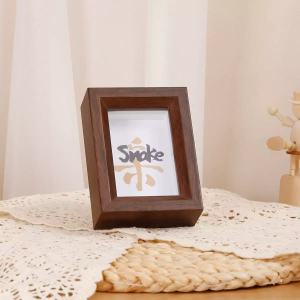 SG Seller Gift Wooden Polaroid Photo Frame Mini 3inch Frame Creative DIY Picture Frame Instax Print Picture Frame Christmas gift