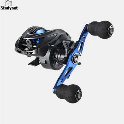 Studyset【Local delivery】Lure Low-profile Reel Ac2000 6.3:1 Speed Ratio Long Casting Metal Rocker Arms Left/right Hand Fishing Reel