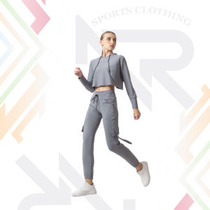 Setelan baju olahraga wanita jogger pants atasan hoodie kaos lengan panjang  NR> ACTIVEWEAR | YOGARUNNINGGYMTENNISGOLFAEROBICDANCESENAMZUMBA
