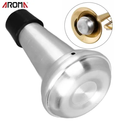Aroma ทรัมเป็ต Mute Silencer อลูมิเนียมทรัมเป็ตฝึก Mute มัลติฟังก์ชั่นสำหรับ Practice