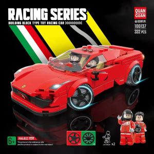 Racing Series Creative Building Blocks Toy / Educational Toy / 跑车模型积木