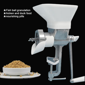 Multi-Size Animal Feed Pellet Maker with 3-Pin Plug for Dogs Cats Birds and Fish - Washable & Upgradeable Pet Food Processor