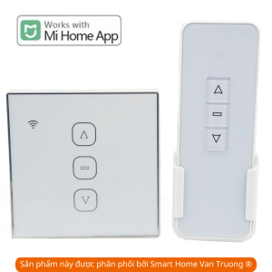 Bộ công tắc điều khiển đảo chiều động cơ 220v AC ra DC 24V 72W lắp đặt cho cửa sổ giếng trời tự động WIFI TUYA