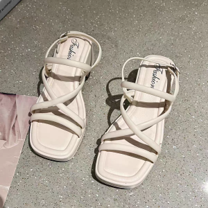 COLDIE andals For Women With Heels Korean Elegant Sandals Slippers For Women#FL403