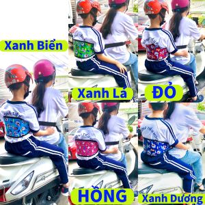 Đai Đi Xe Máy Cho Bé ? SỈ = LẺ 💘 Tiện Lợi An Toàn Giá rẻ  Đai Lớn Mẫu Mới cho bé  đai trẻ em an toàn cao cấp dài 1m7