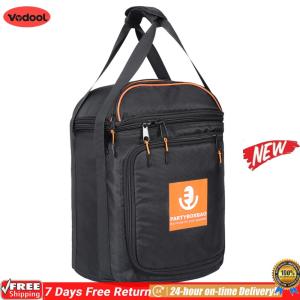[VODF] Waterproof Bluetooth-compatible Speaker Storage Bag with Adjustable Strap Portable Travel Carrying Case Accessories for PartyBox Encore Essential