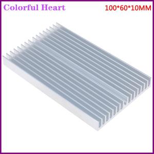 Colorful Heart ชิปหม้อน้ำระบายความร้อนอลูมิเนียมขนาด100x60x10มม. สำหรับทรานซิสเตอร์พลังงาน LED IC